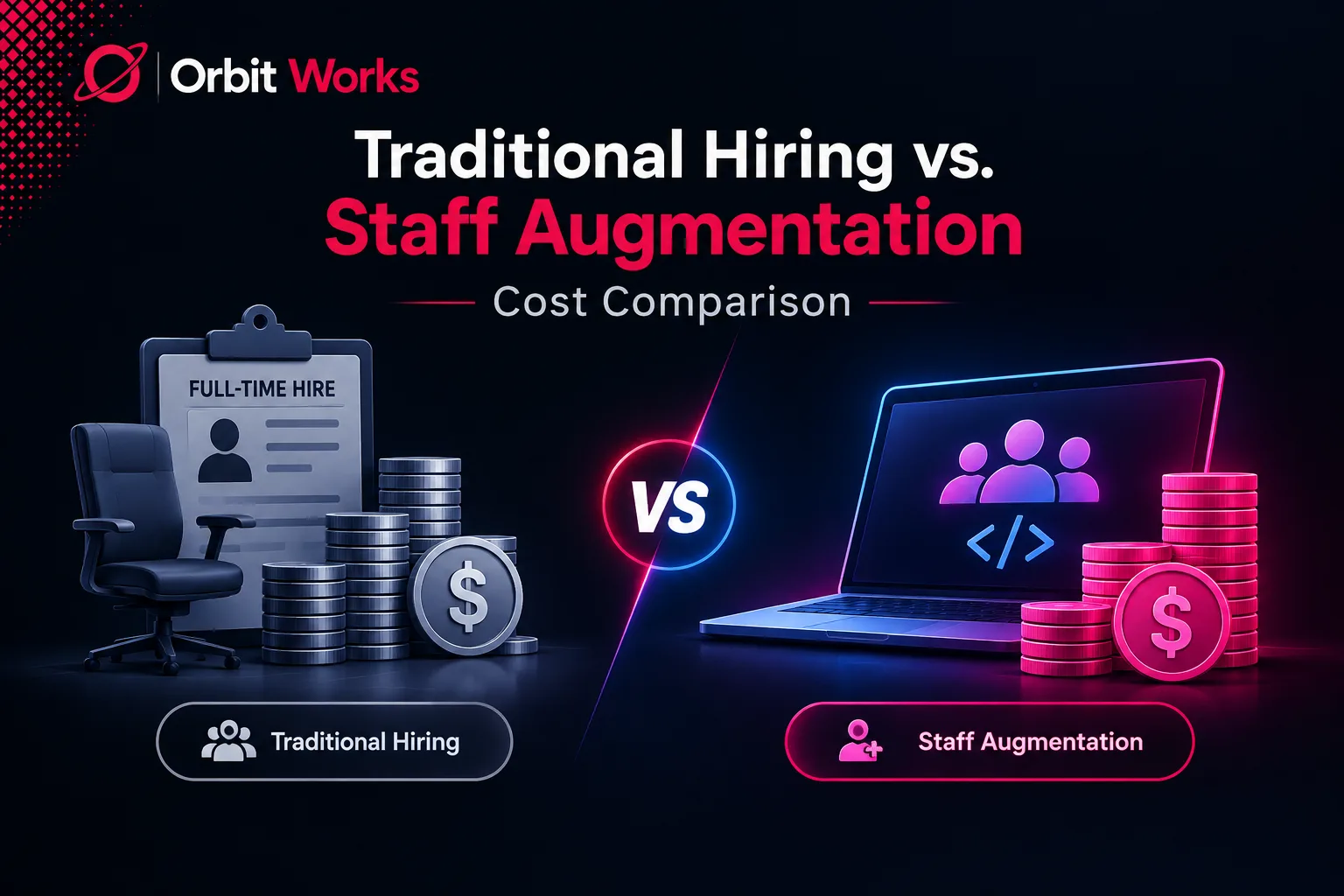 Traditional Hiring vs. Staff Augmentation: Cost Comparison