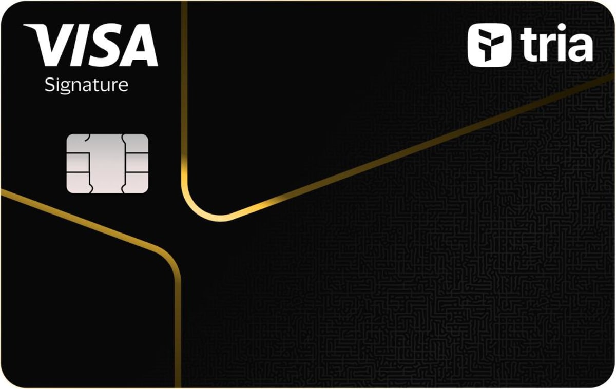 Tria Card — Secured Credit card — on the Visa network