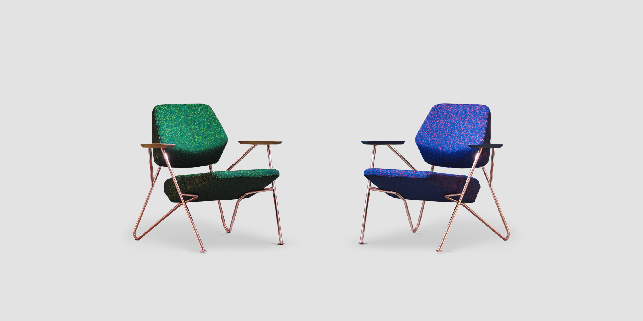 A limited collection of Polygon easy chairs is officially launched!