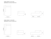 chaise longue (G/D)