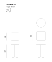 Trifidae bar tables