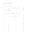 2× 2 seater + 2× armrests + corner