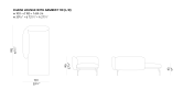 chaise longue + armrest 110 (L/R)