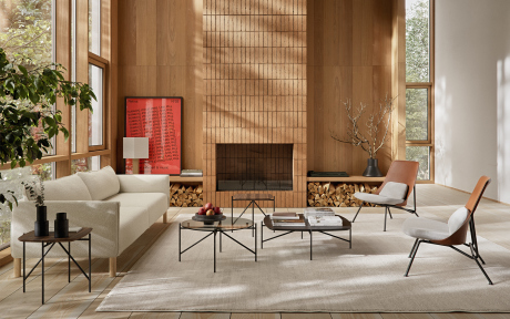 Prostoria Behind the scenes Limited edition of Polygon easy chair