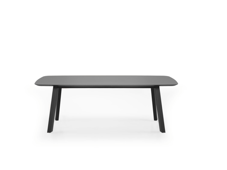 Rhomb table black Prostoria