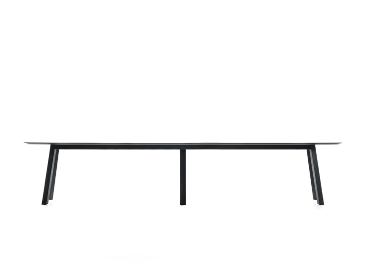 Rhomb conference table black Prostoria