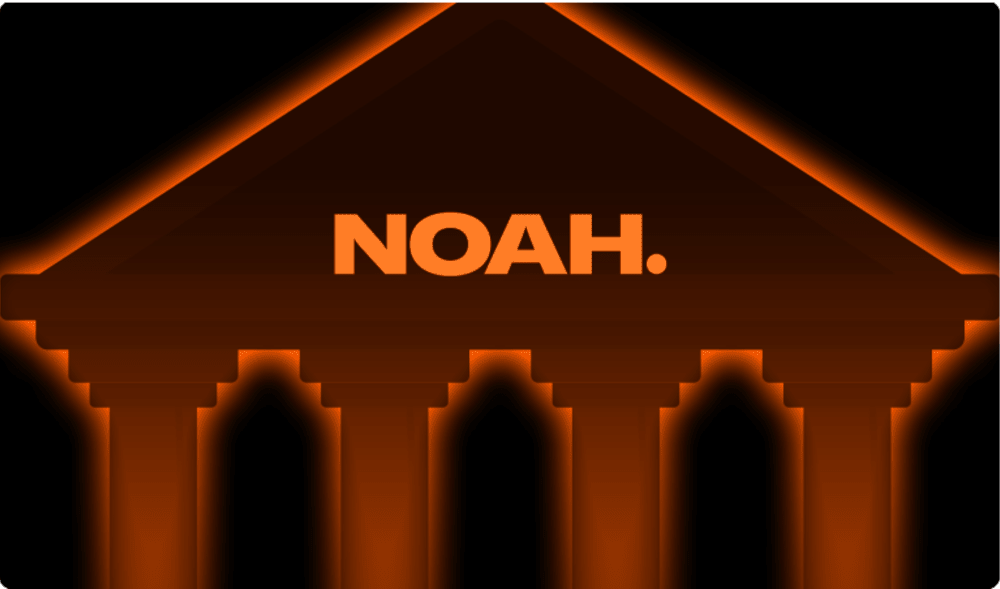 It's Not Neobanking, it's NOAH.