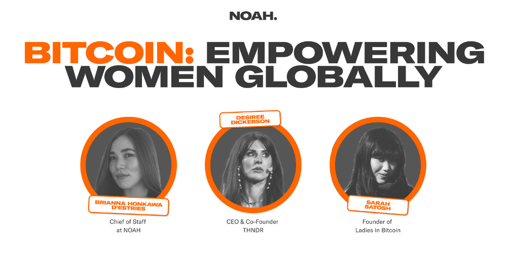 Bitcoin: Empowering Women Globally Twitter Spaces Rollup