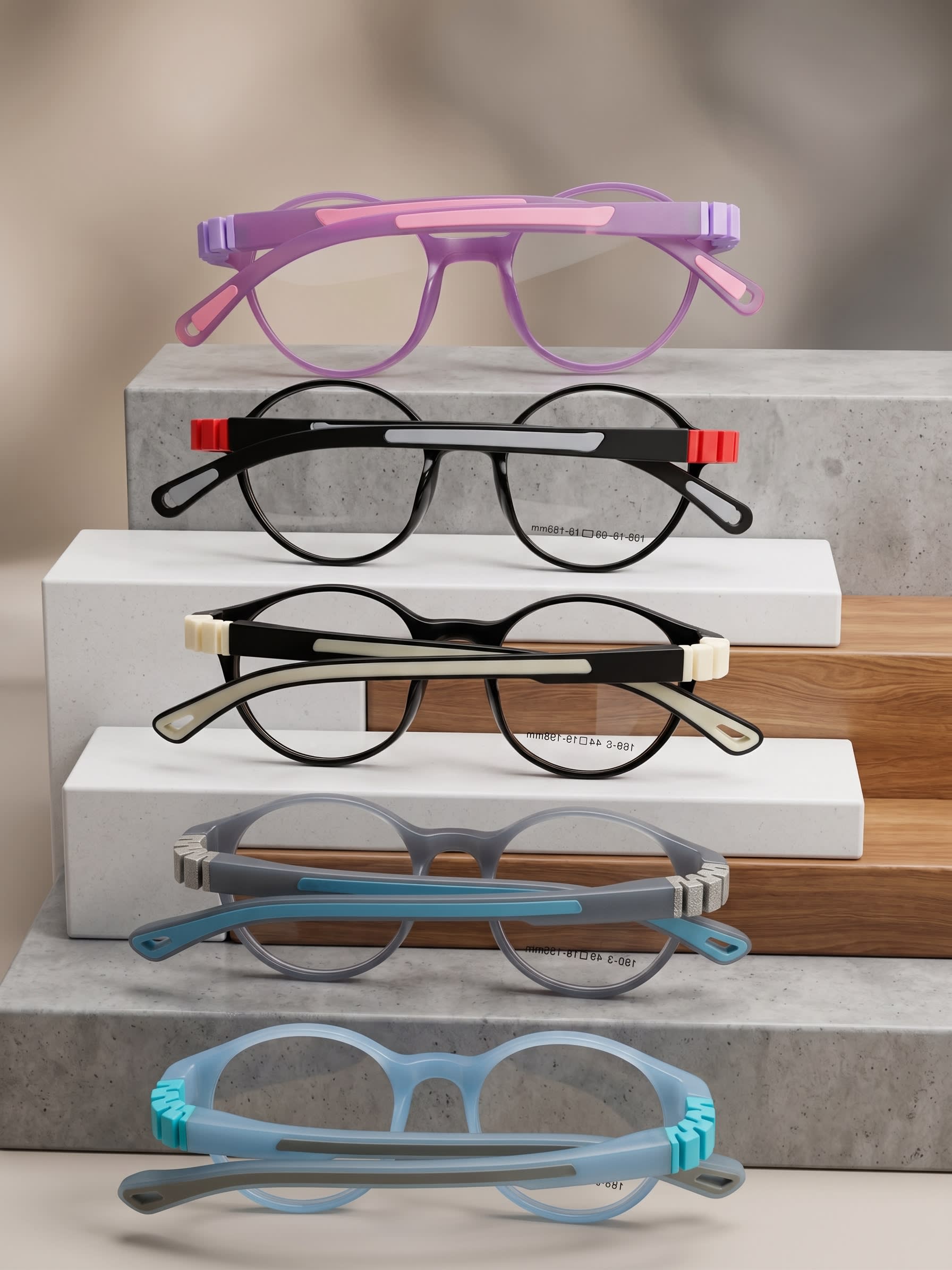 Flexible Kids Round Frame view 3