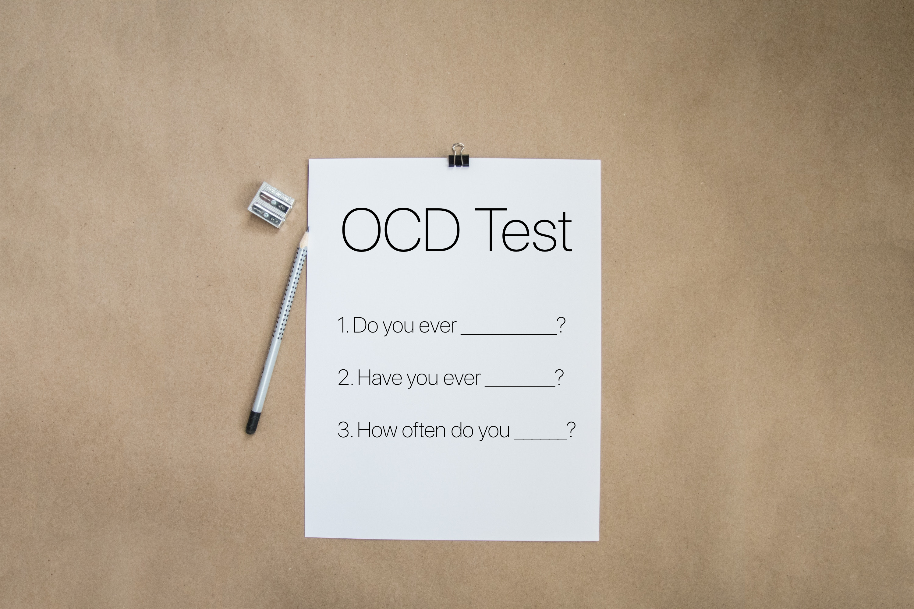 OCD test paper