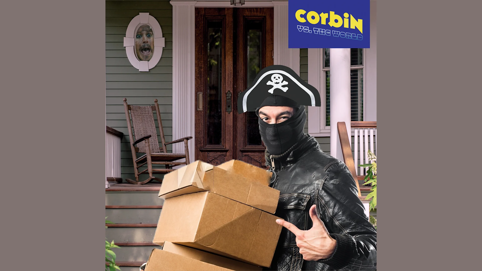 Porch Pirates of the Caribbean