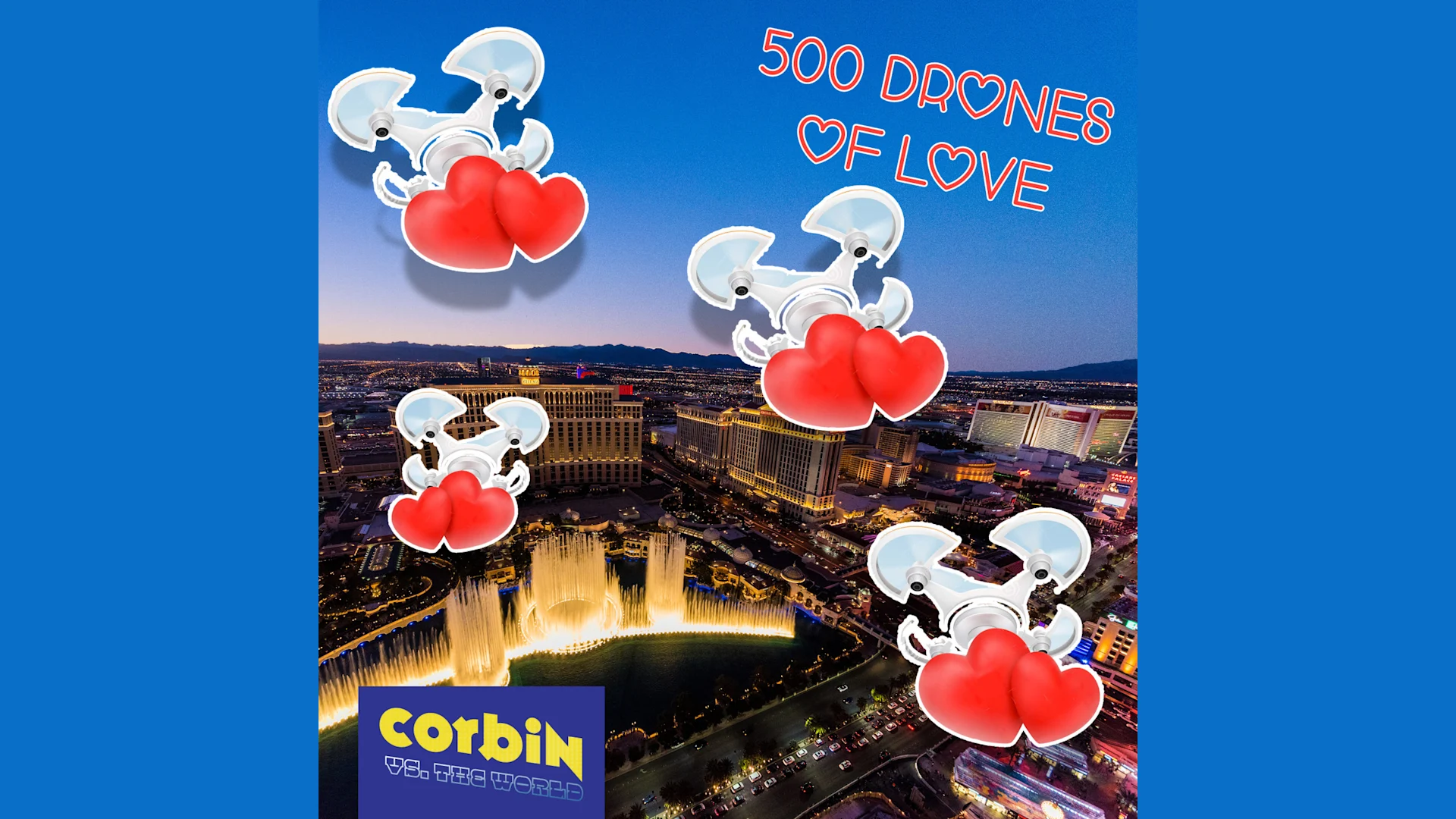 500 Drones of Love