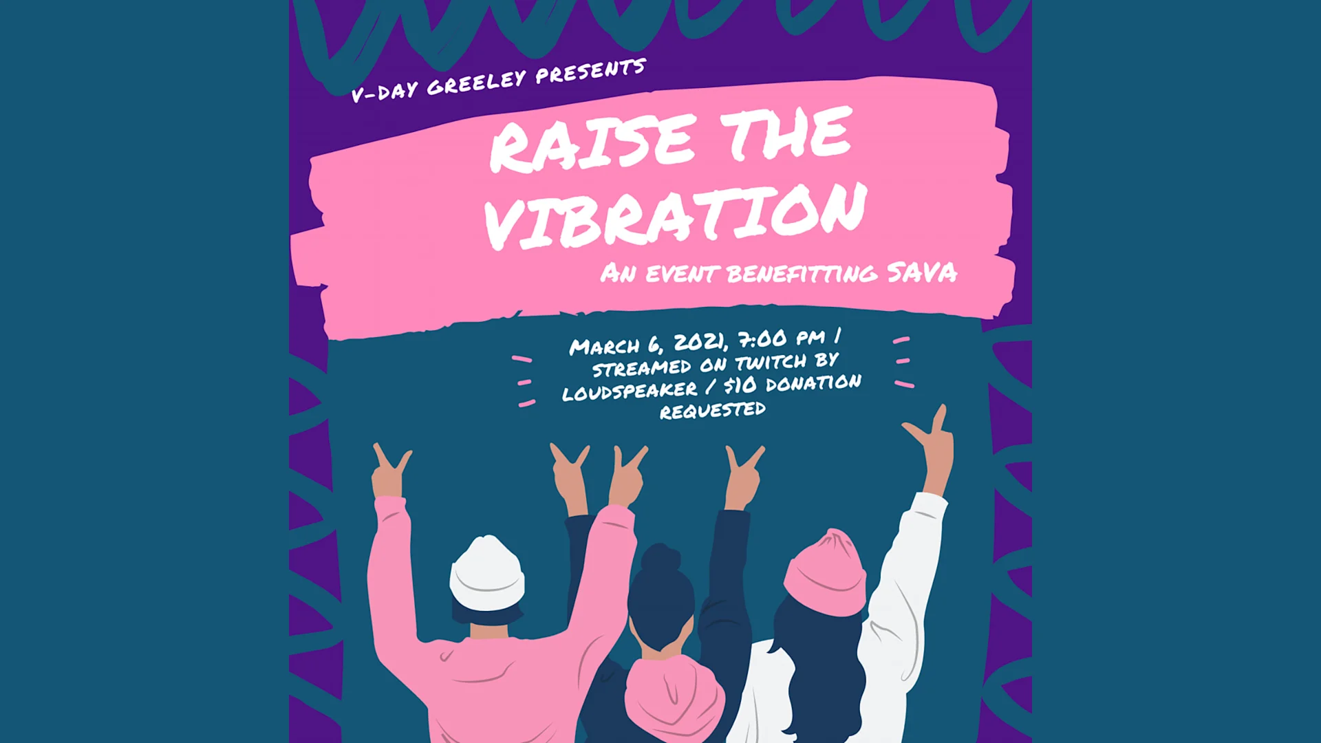 Raise The Vibration – A Benefit for The SAVA Center