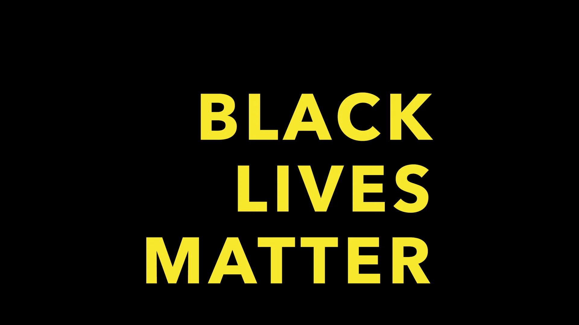 Black Lives Matter