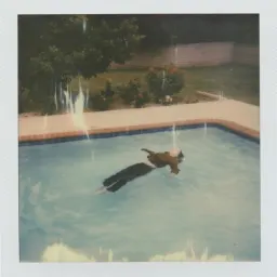 Cover art for girl in red - dead girl in the pool.