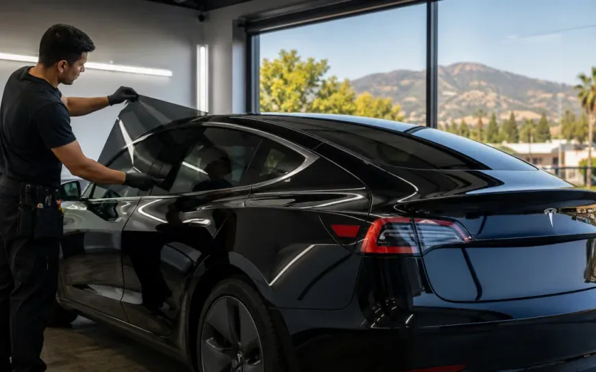 Tesla Window Tinting