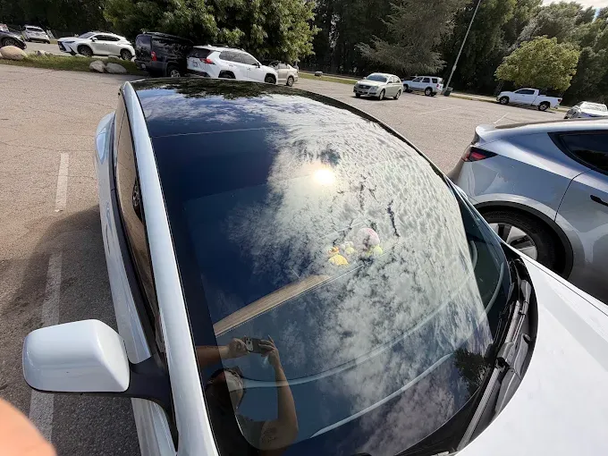 Tesla Windshield