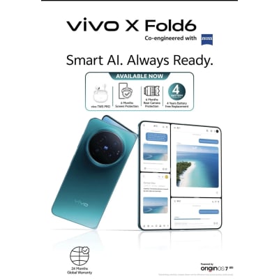 Vivo X Fold6 5G 12gb-512 storage