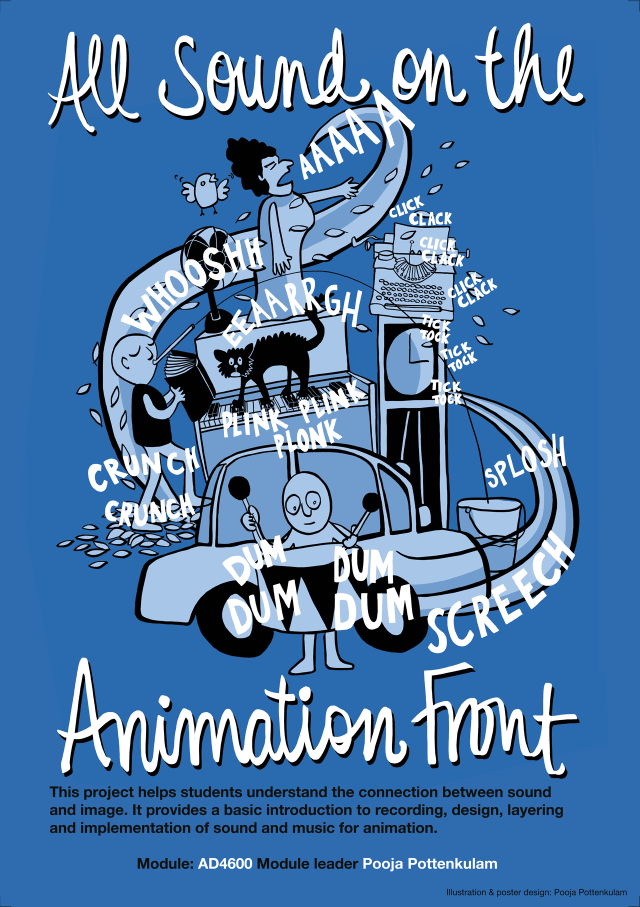 Poster for All Sound on the Animation Front