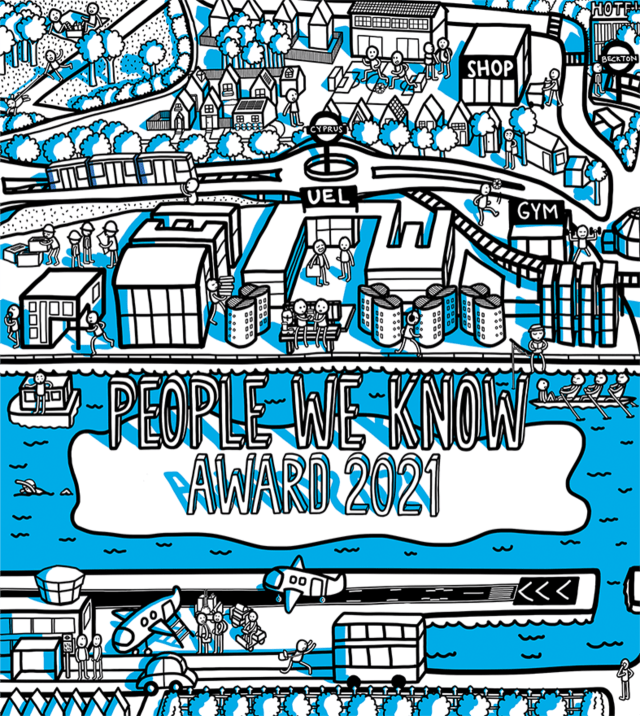 Poster for People We Know Awards