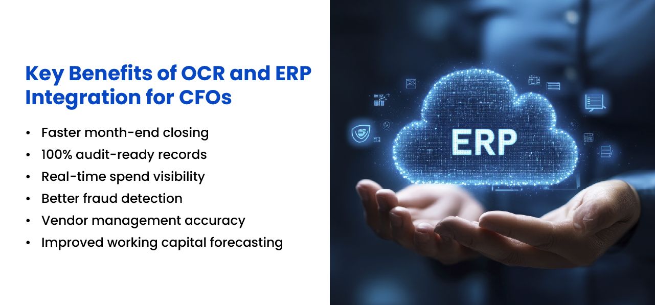 OCR and ERP integration workflow for automated invoice processing