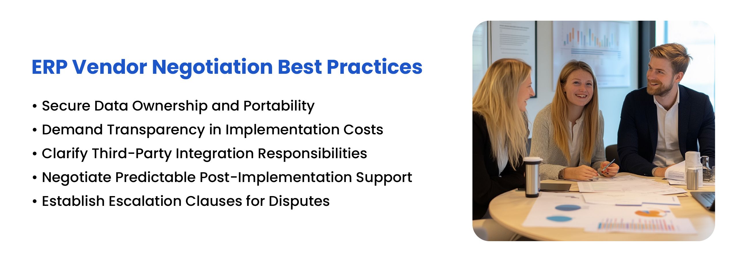 ERP vendor contract negotiation tips