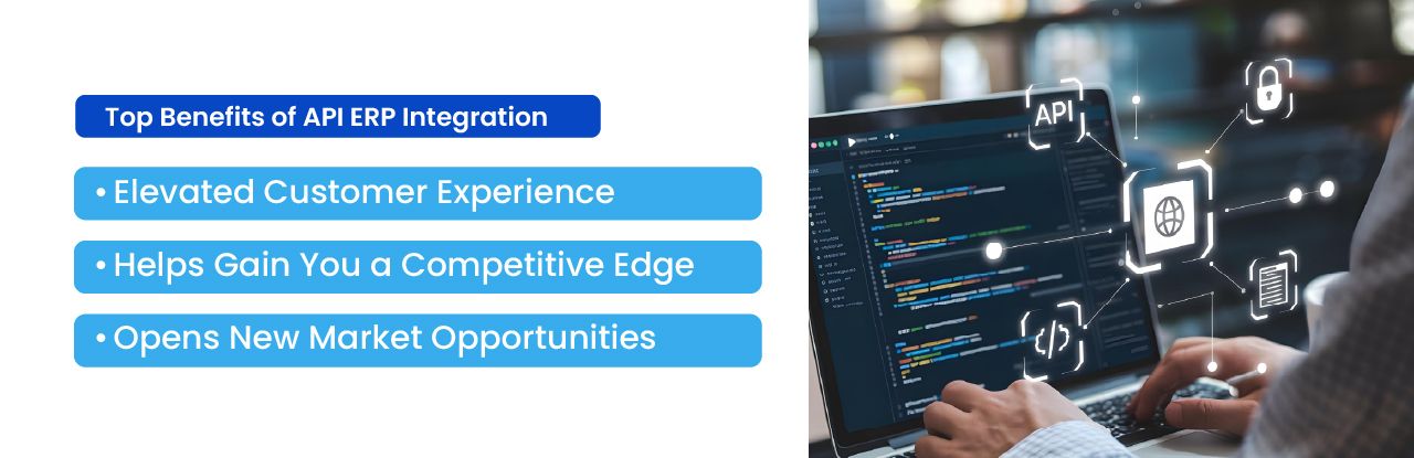 Business benefits of ERP API integration