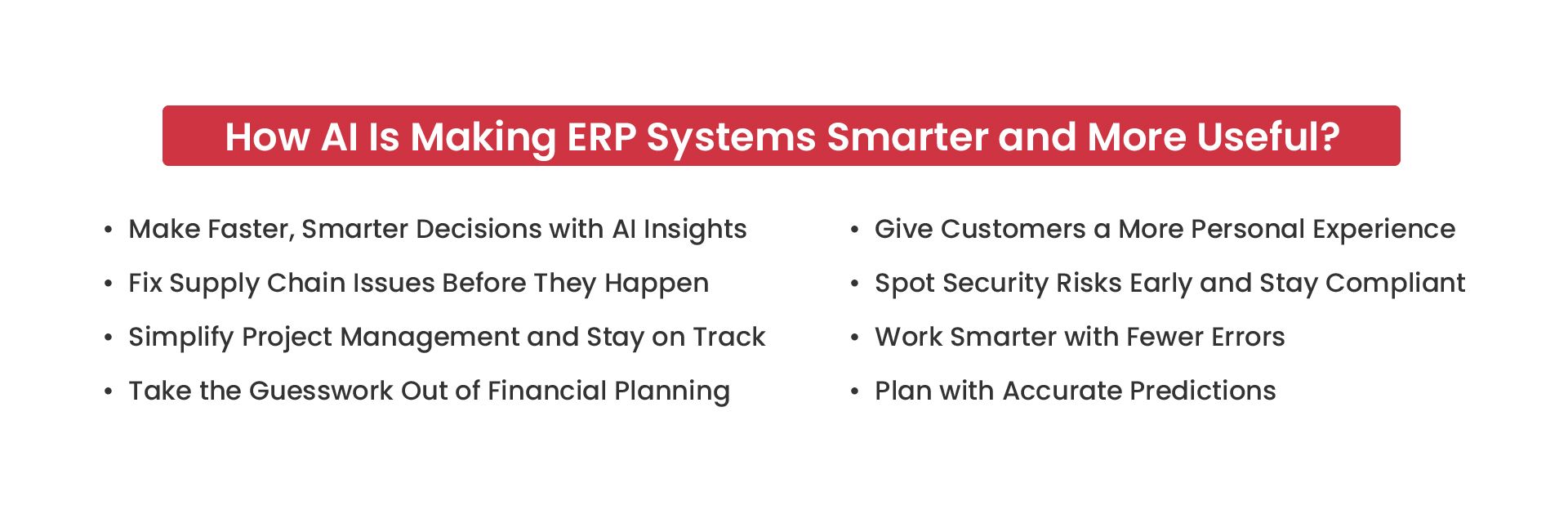 AI-driven ERP systems for enterprise automation