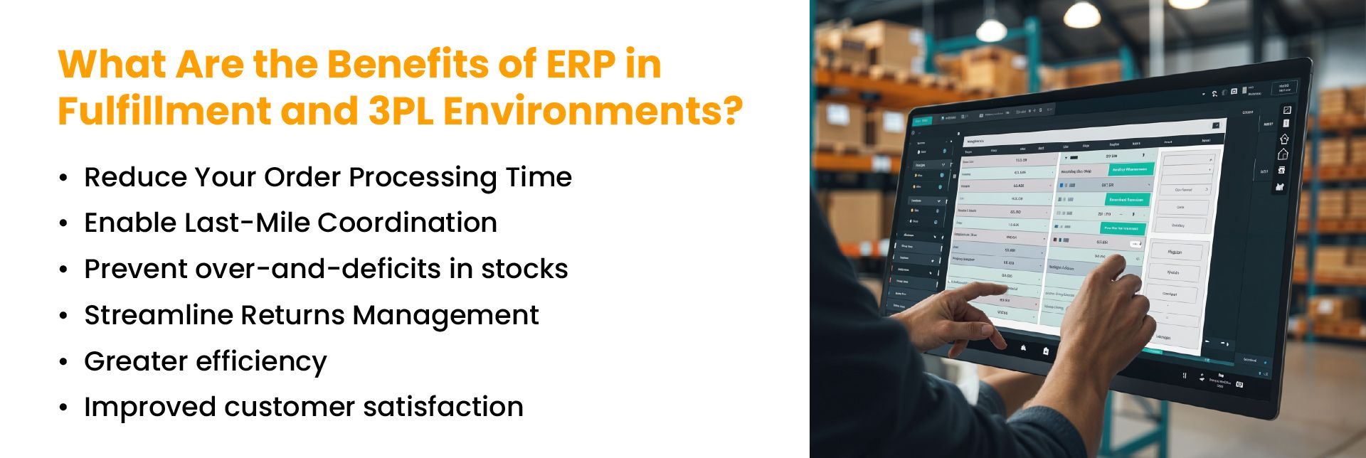 erp for 3PL (Third-party Logistics)