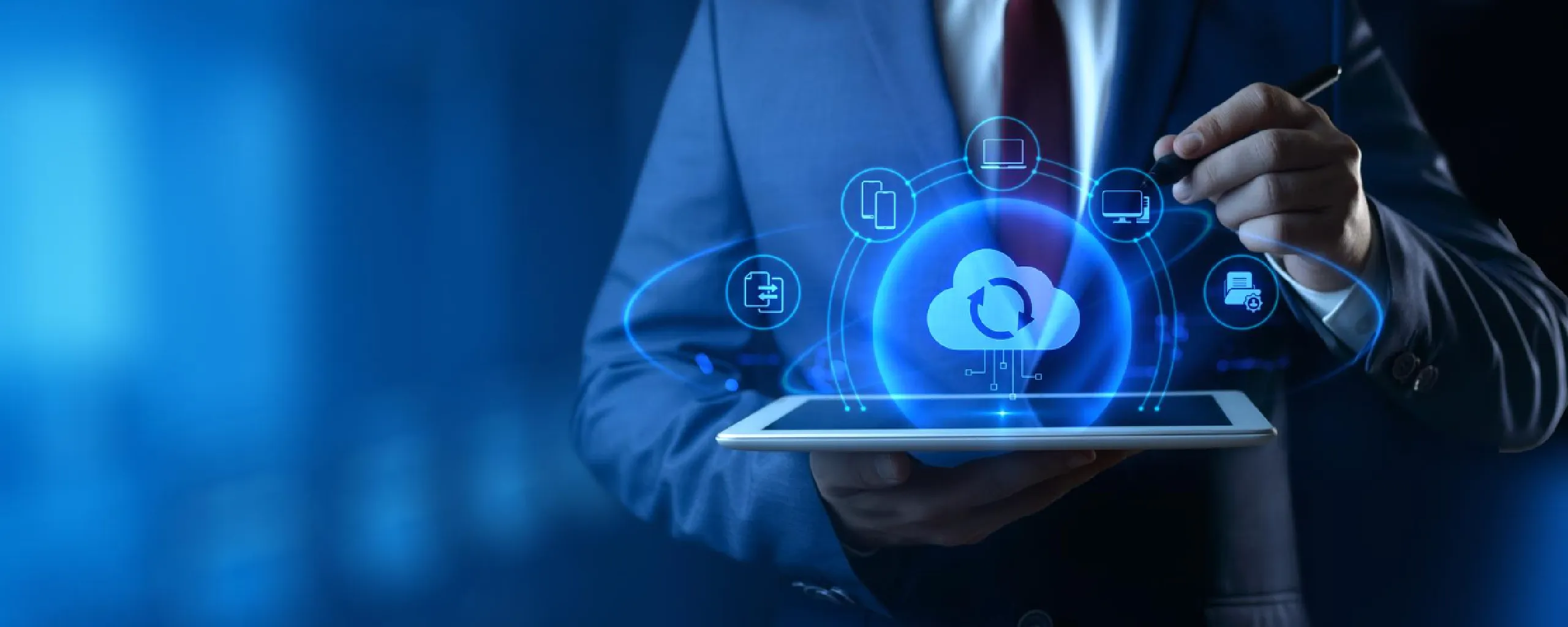 Cloud ERP system helping businesses manage operations through connected digital infrastructure
