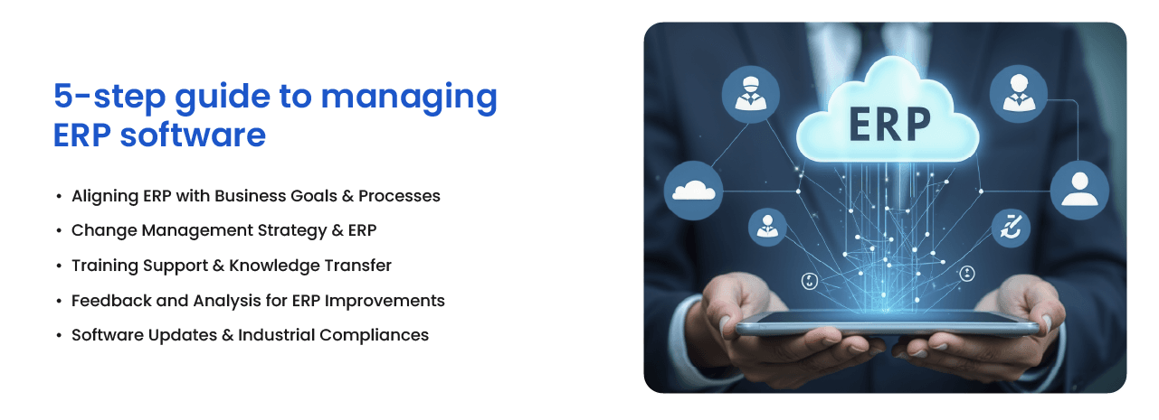 Five steps for ERP software management and optimization
