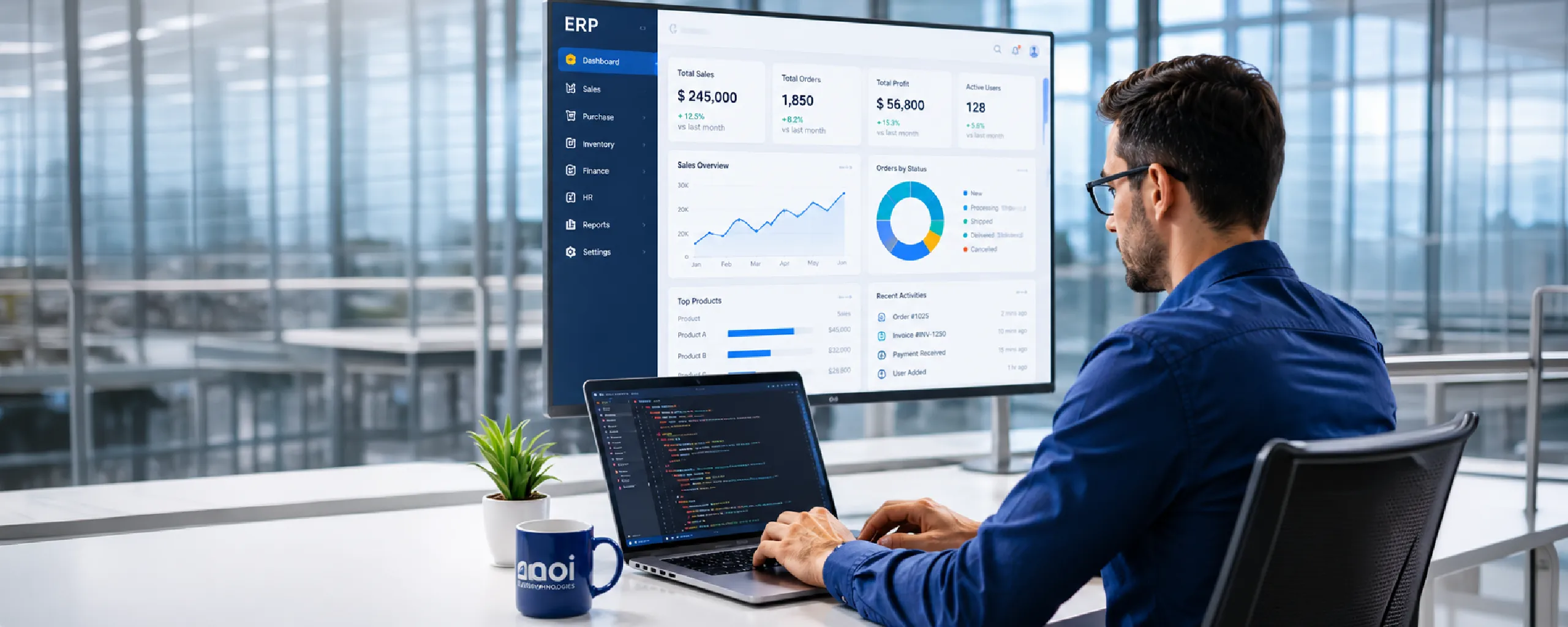 Moqui Framework custom ERP development for business workflows and enterprise software