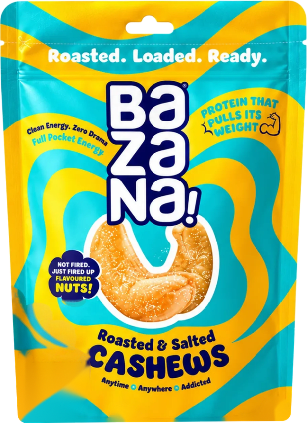 Bazana Roasted & Salted Cashews