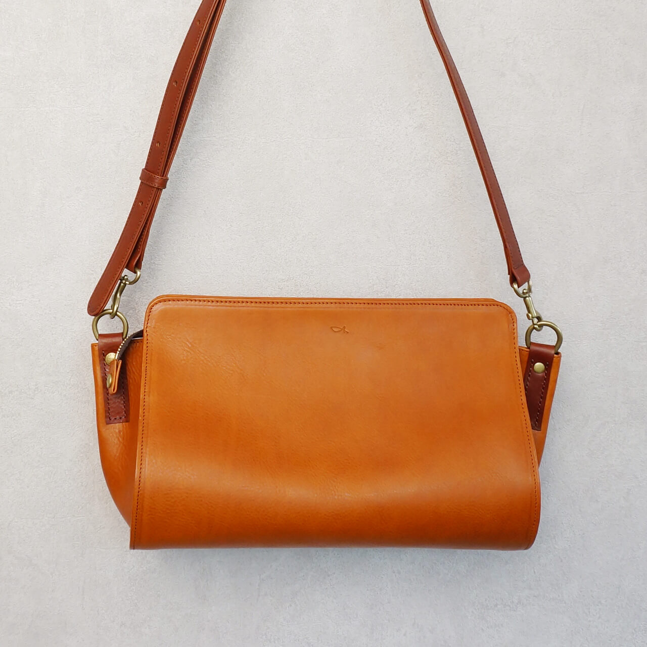 Yumiko Nakano designer working in Tokyo leather craft studio - tiny fish company founder