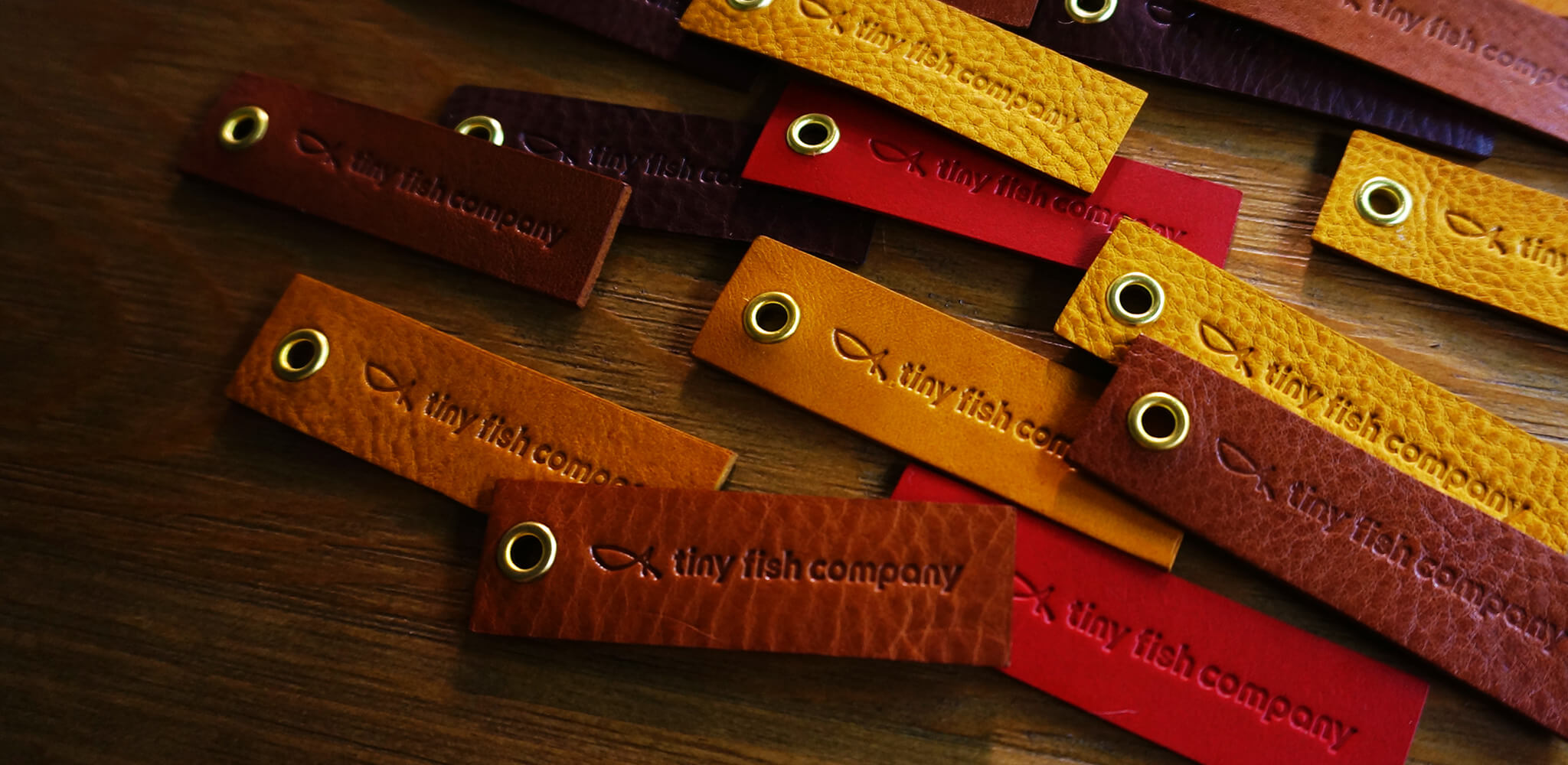 Handcrafted leather bag - tiny fish company