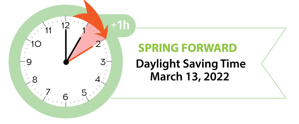 Spring Forward Daylight Saving Time 2022