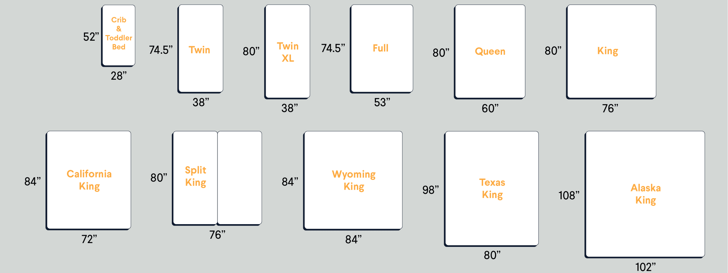 https casper.com mattress-size-comparison-guide