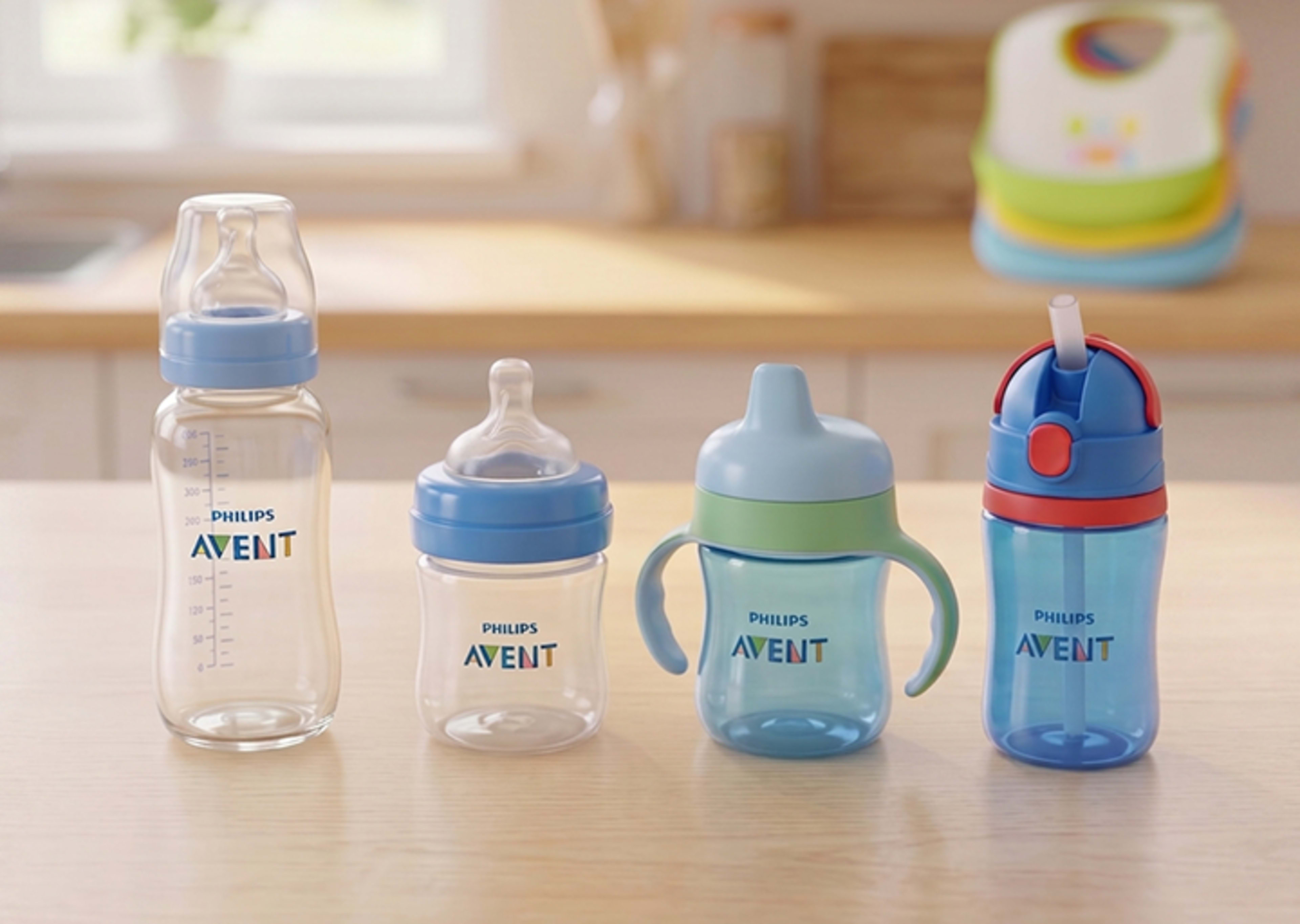 Bottles and drink dishes
