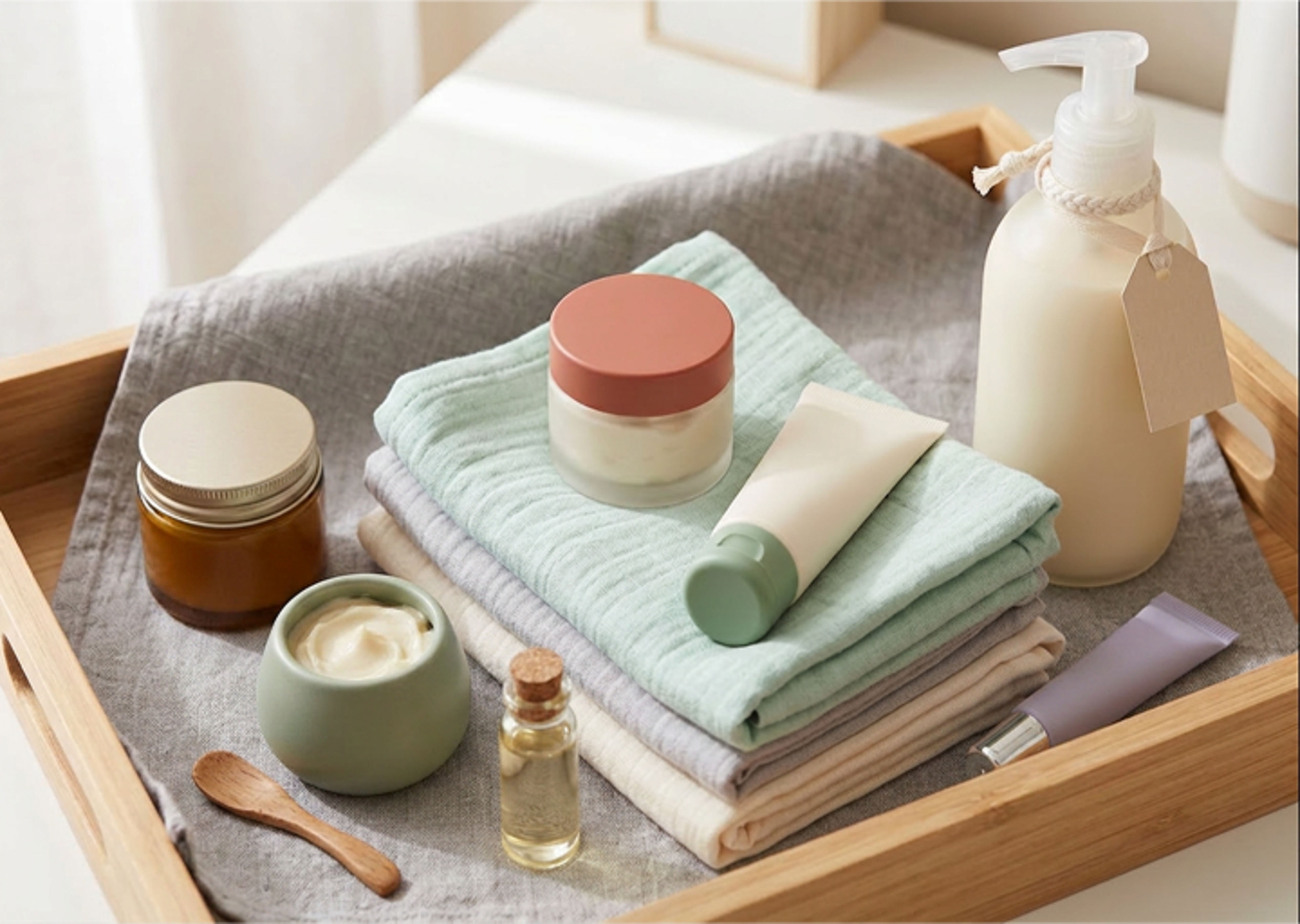 Face and body creams for children 