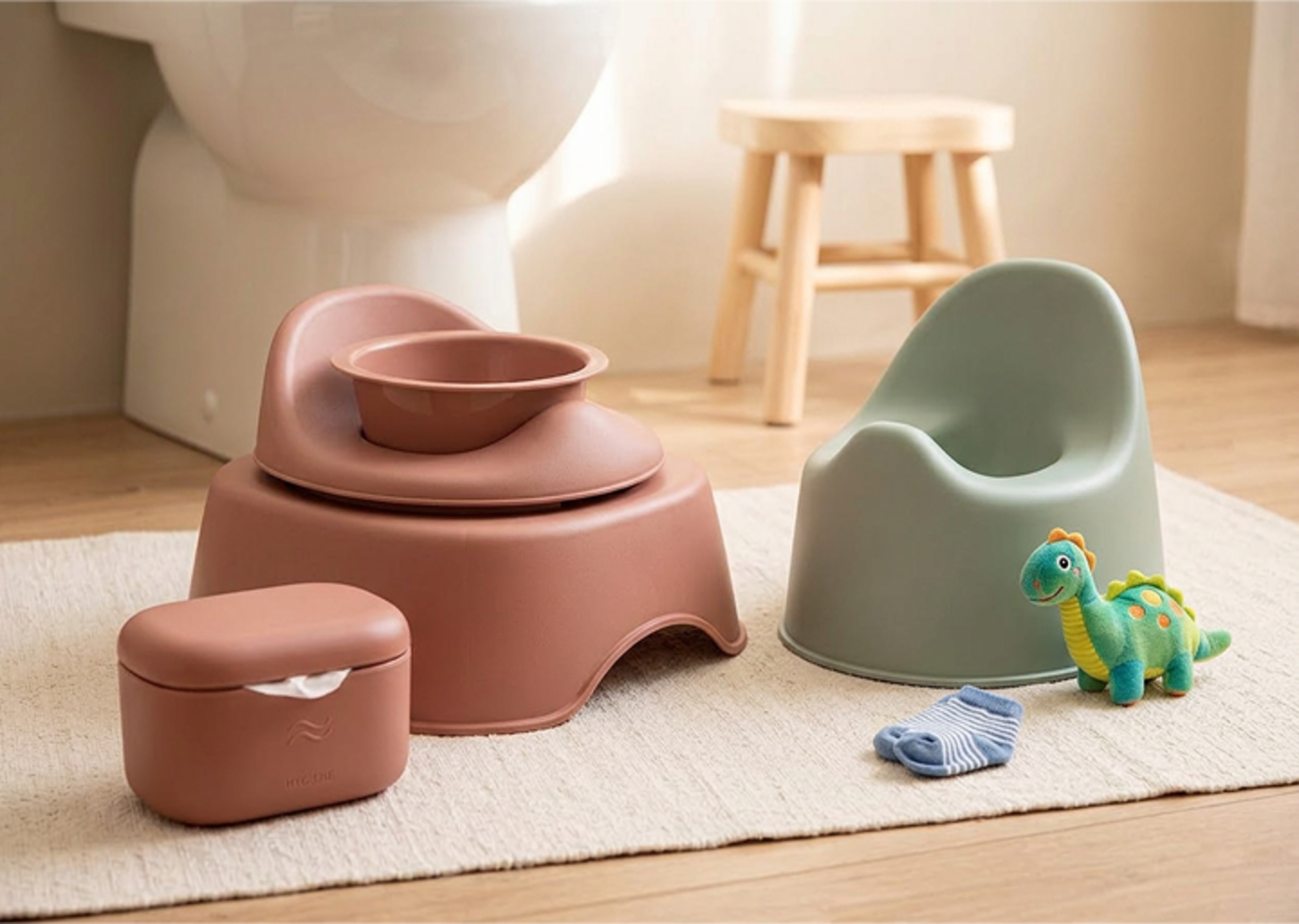 Potties and children's toilet seats