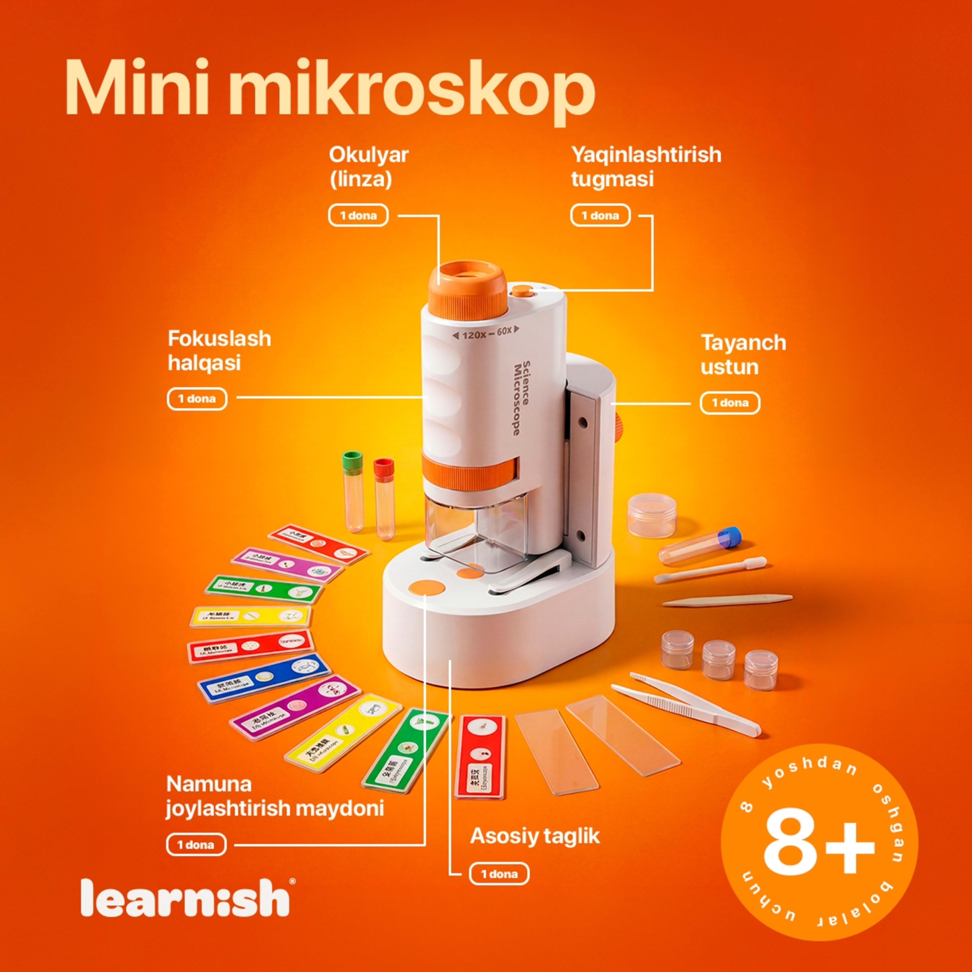 Мини Микроскоп