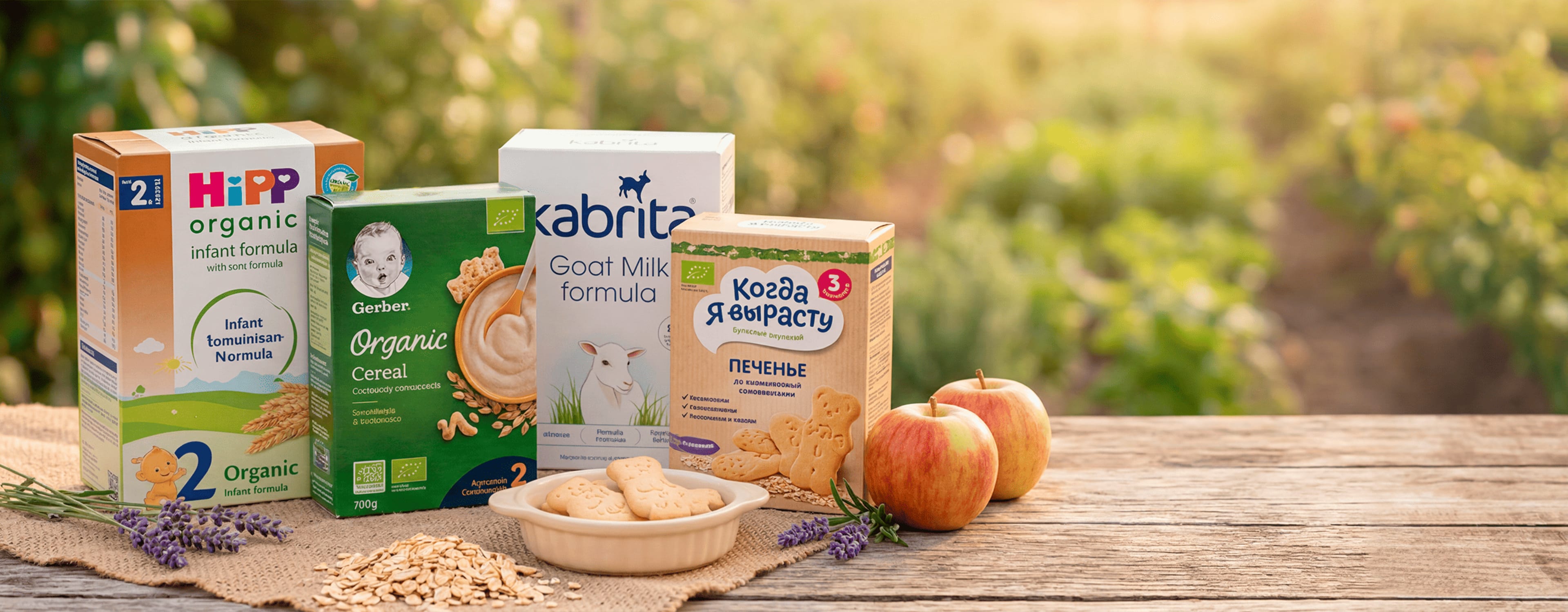 Organic baby products — a natural choice