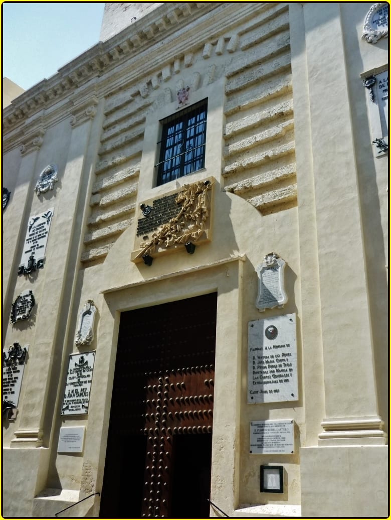 Oratorio de San Felipe Neri donde se redactó La Pepa en 1812. Fuente: Wikipedia