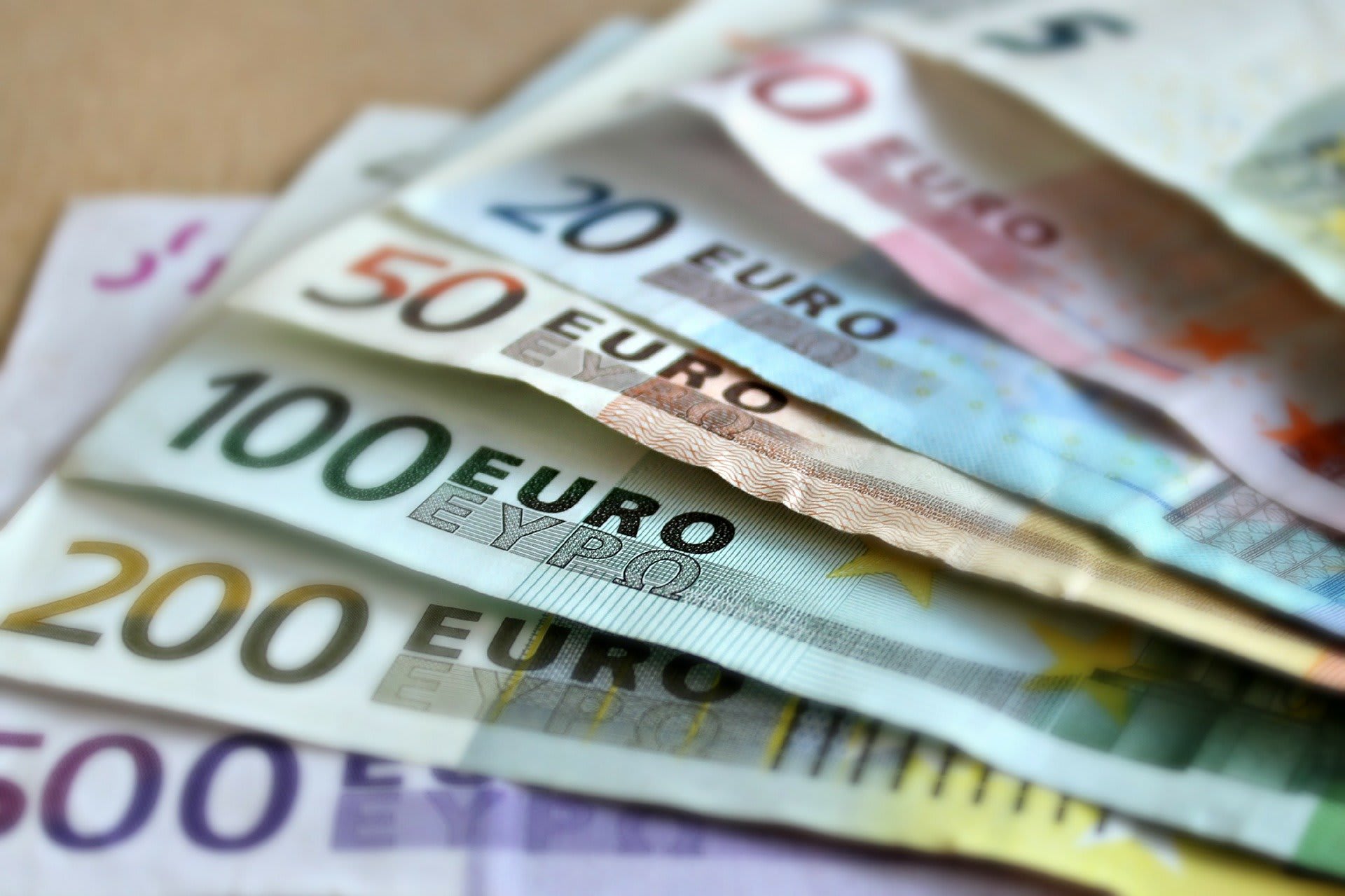 El euro, la moneda única. Fuente: pixabay