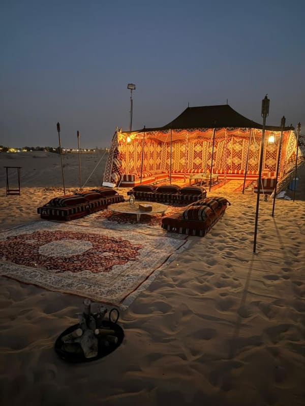 Desert adventure moment