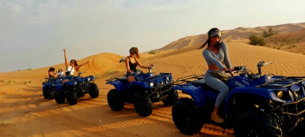 Evening desert experience