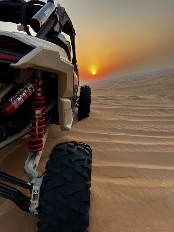 Off-road desert adventure