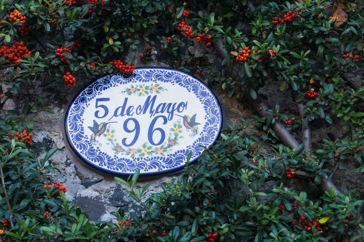 pretty house number