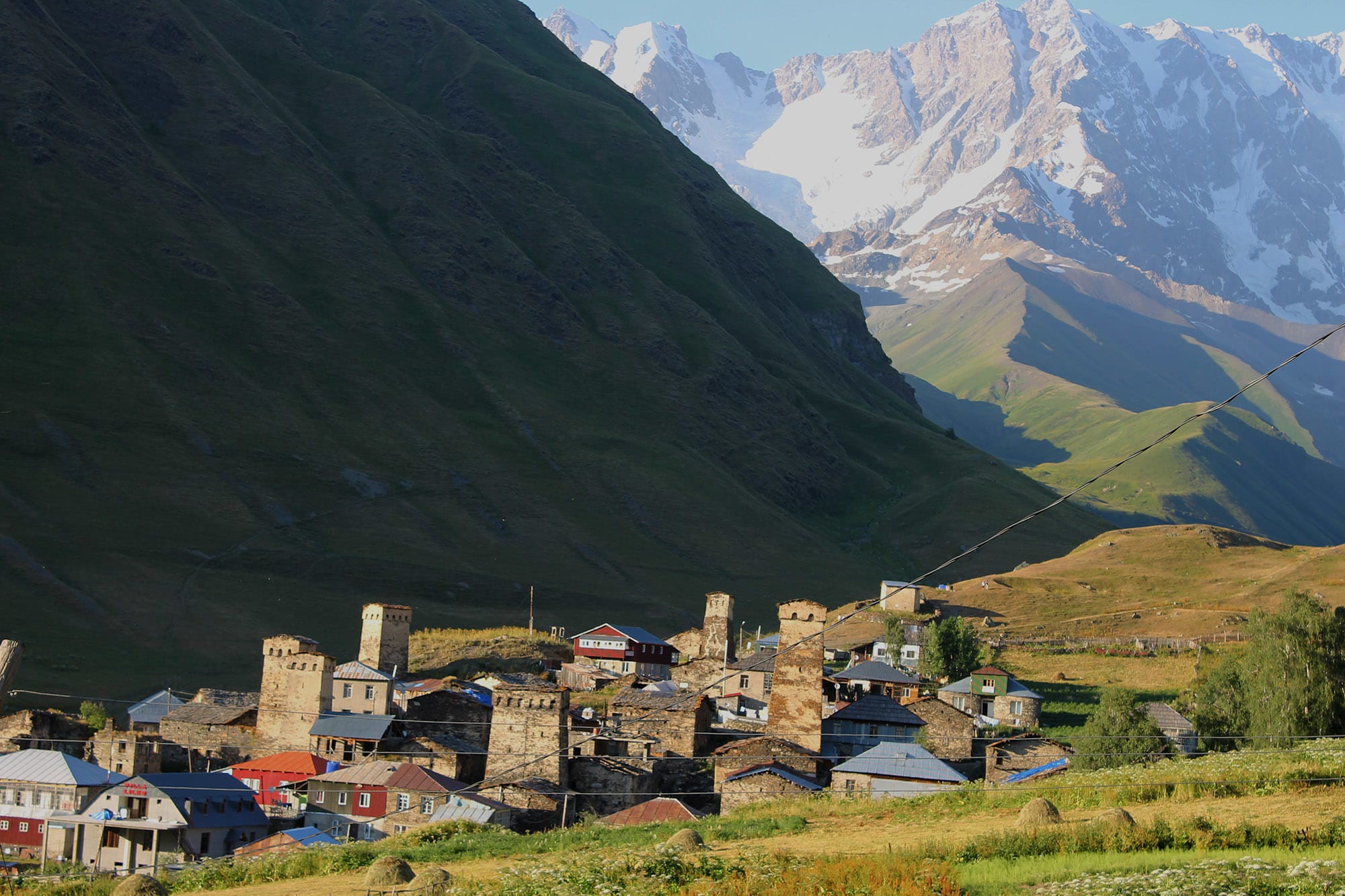 The village of Ushguli