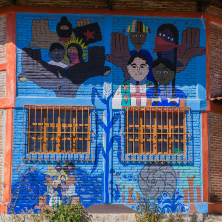 Zapatistas Graffiti